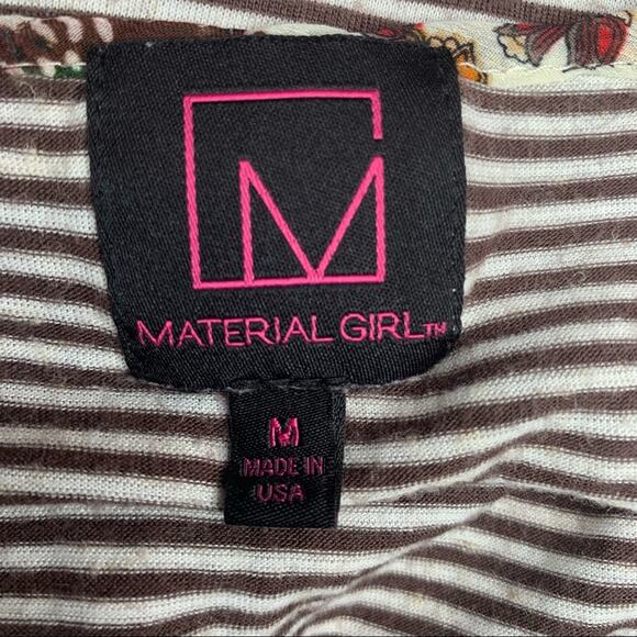 MATERIAL GIRL Women Top Size M Sleeveless Front Multicolor Strapped on B… - Picture 5 of 9